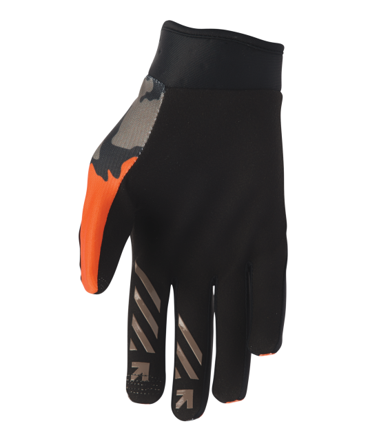 Thor Launchmode Hunter Gloves - Orange and Black