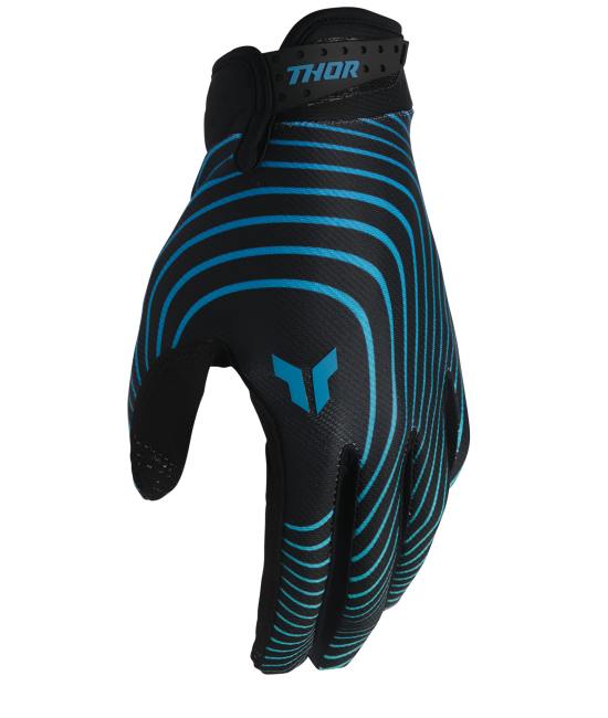 Thor Launchmode Identity Gloves TEAL/BLACK