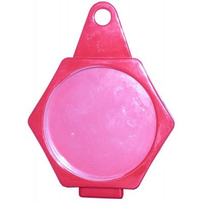 Hexagonal Fold-Over Tax Disc Holder (Red)