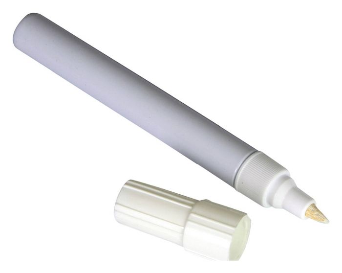 Bike It White Tyre Marker Pen With Chisel Nib