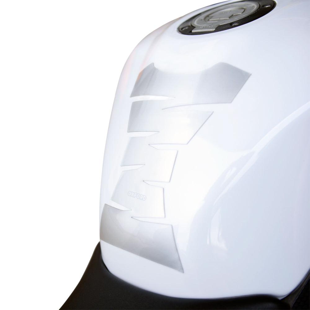 Oxford Jagged Tank Pad - Silver