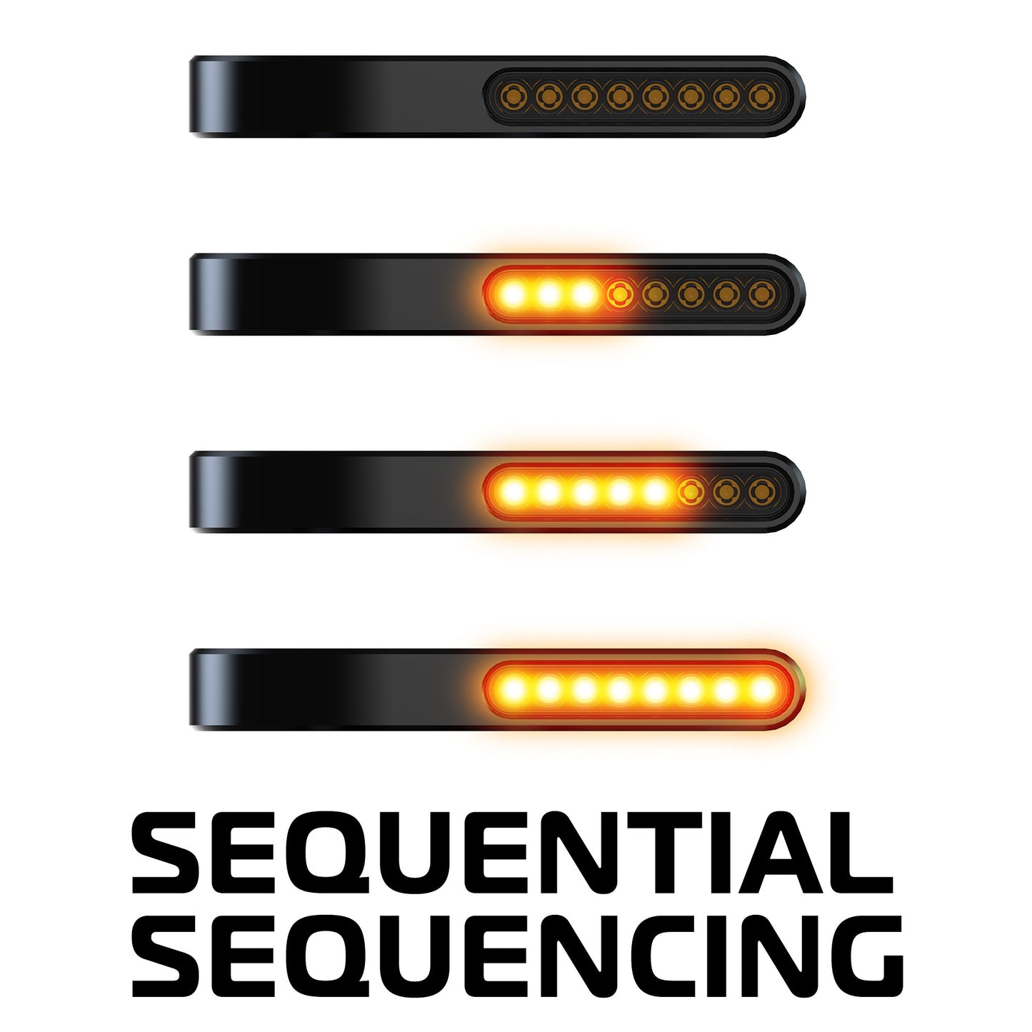 Oxford DarkTurner - Sequential Fork Mounted Indicators