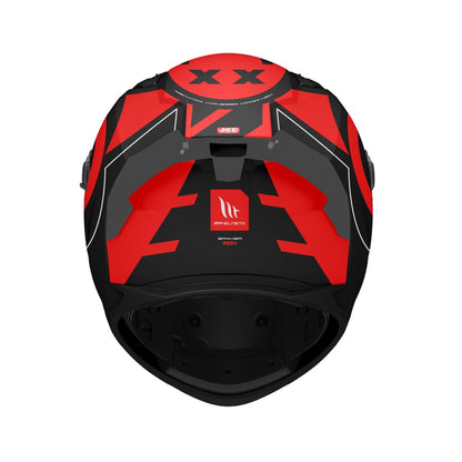 MT Braker SV Inox A5 Matt Black Red