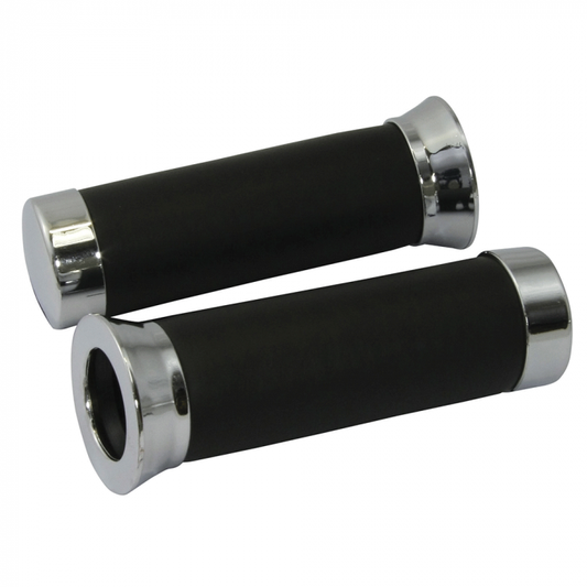 Bike It Grips Foam And Chrome 25mm