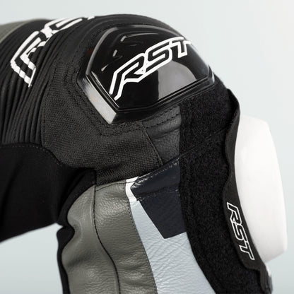 RST Pro Series Leather Airbag Suit - Grey/Camo