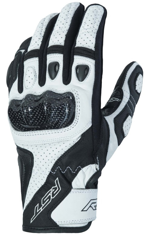 RST Stunt 3 CE Gloves - White