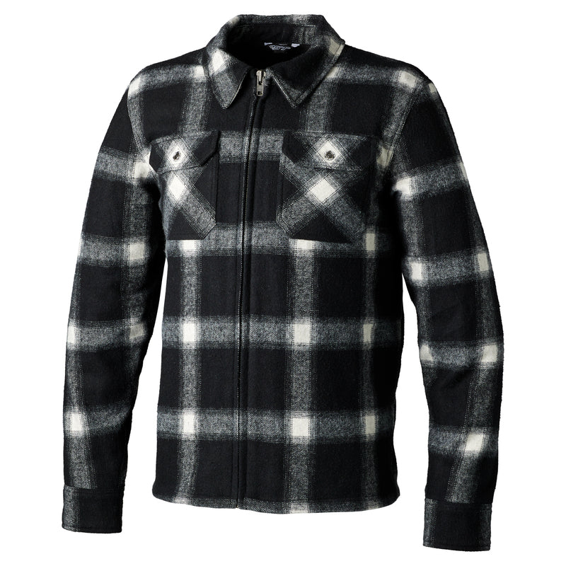 RST Brushed textile shirt Men CE - Black
