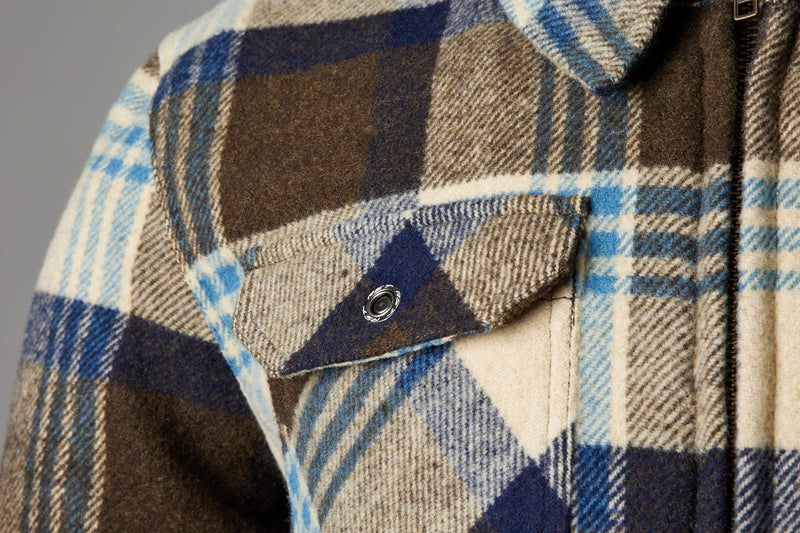 RST Brushed textile shirt Men CE - Brown