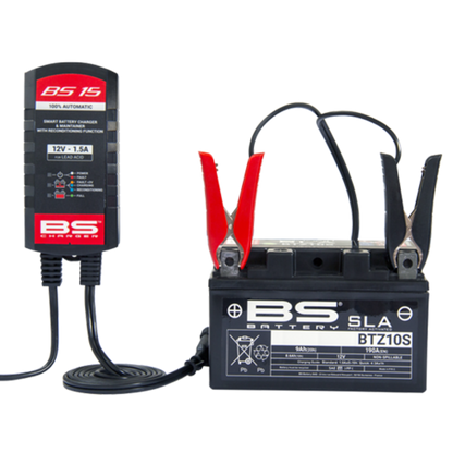 BS BATTERY BS15 Smart Battery Charger