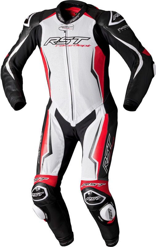 RST Suit V4.1 EVO Kangaroo Airbag Men CE - White/Red/Black
