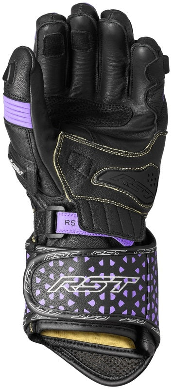 RST TracTech Evo 4 Ladies Gloves - Black/Fuschia/Gray