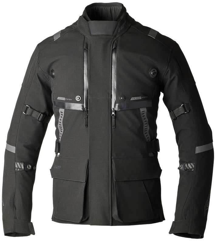 RST Pro Series Vulcan CE Textile Jacket - Black/Black