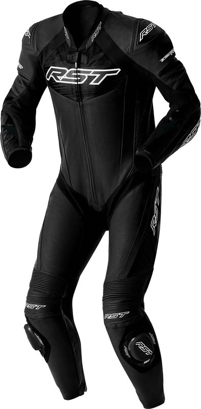 RST Tractech Evo D3O Leather Suit - Black/White