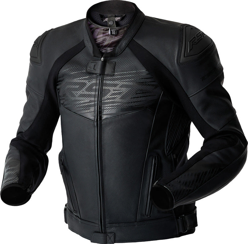 RST Tractech Evo D3O Leather Jacket - Black
