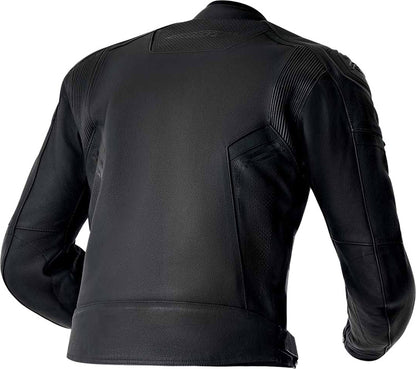 RST S1 D3O Leather Jacket - Black/Black