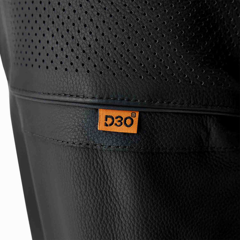 RST S1 D3O Leather Jacket - Black/Black