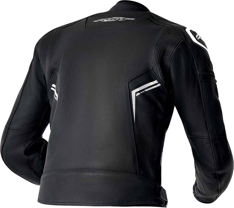 RST S1 D3O Leather Jacket - Black/White