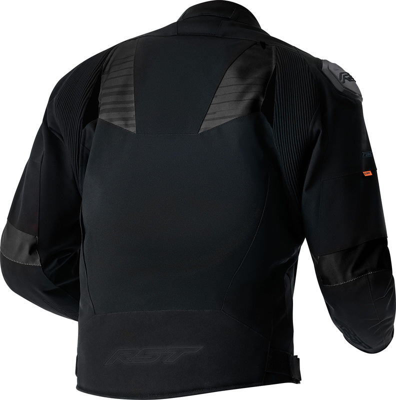 RST Tractech Evo D3O Textile Jacket - Black/Black