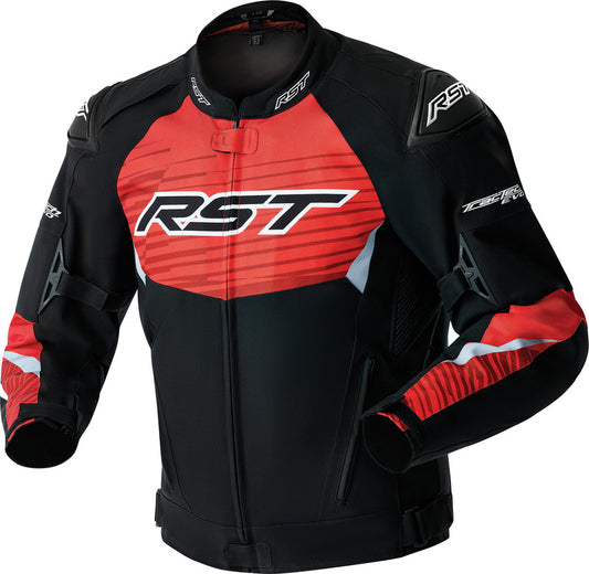 RST Tractech Evo D3O Textile Jacket - Red/Black