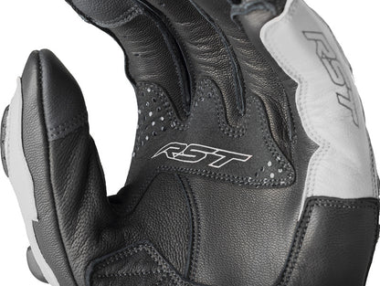 RST Freestyle 3 D3O Gloves - White