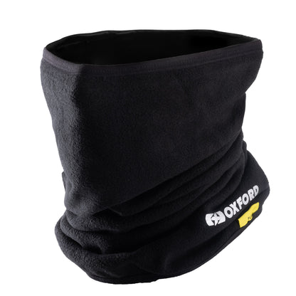 Oxford Neck Tube Fleece - Black