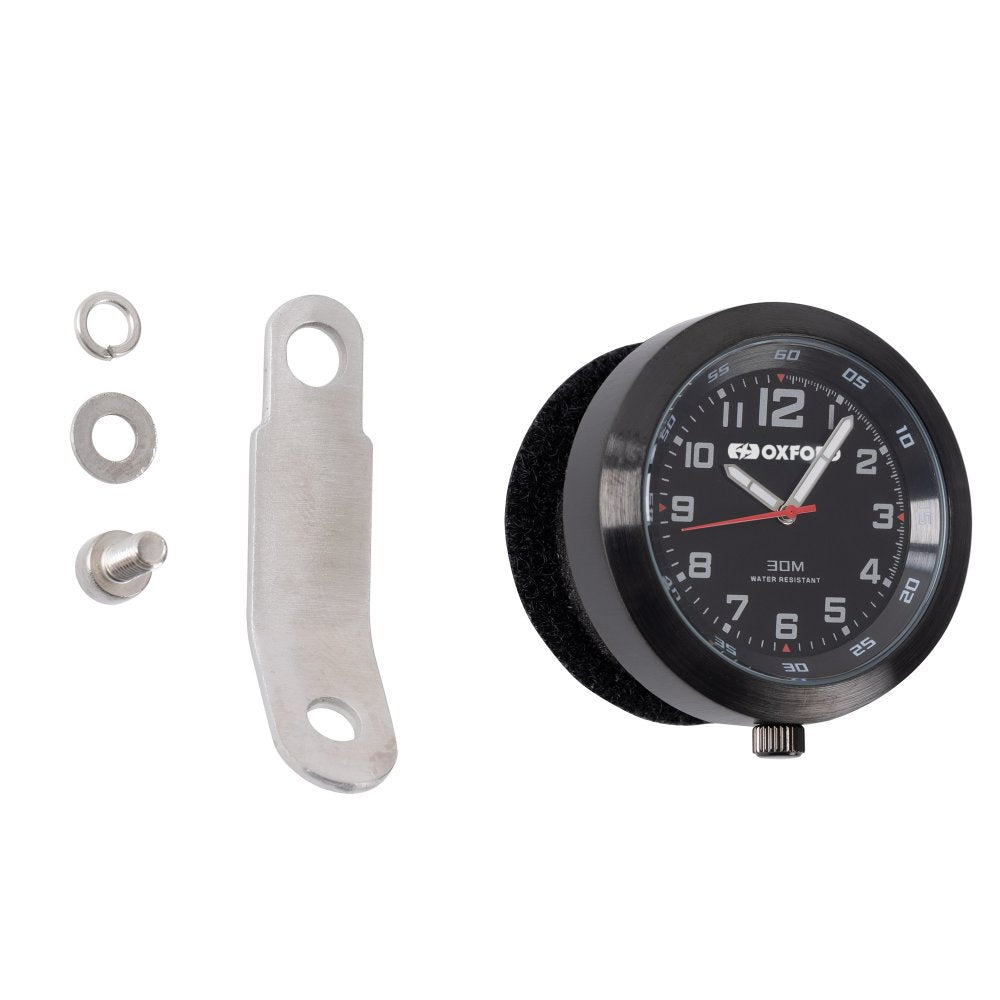 Oxford AnaClock - Black case & Black Face