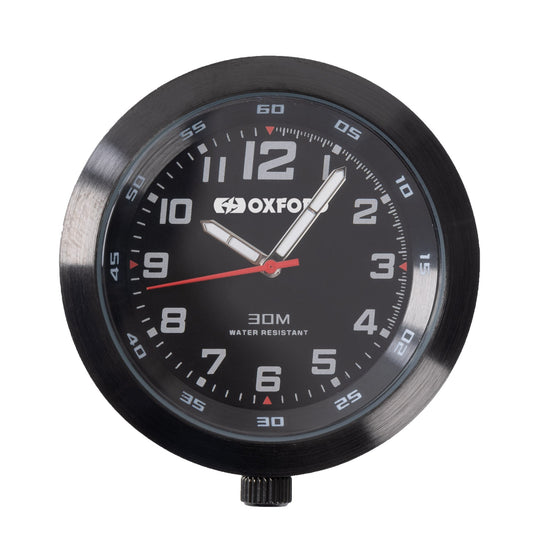 Oxford AnaClock - Black case & Black Face