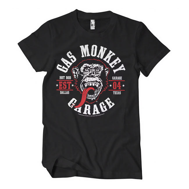 GMG Garage Round seal t-shirt black