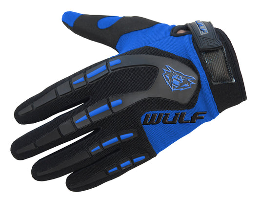 WULFSPORT KIDS ATTACK GLOVES BLUE