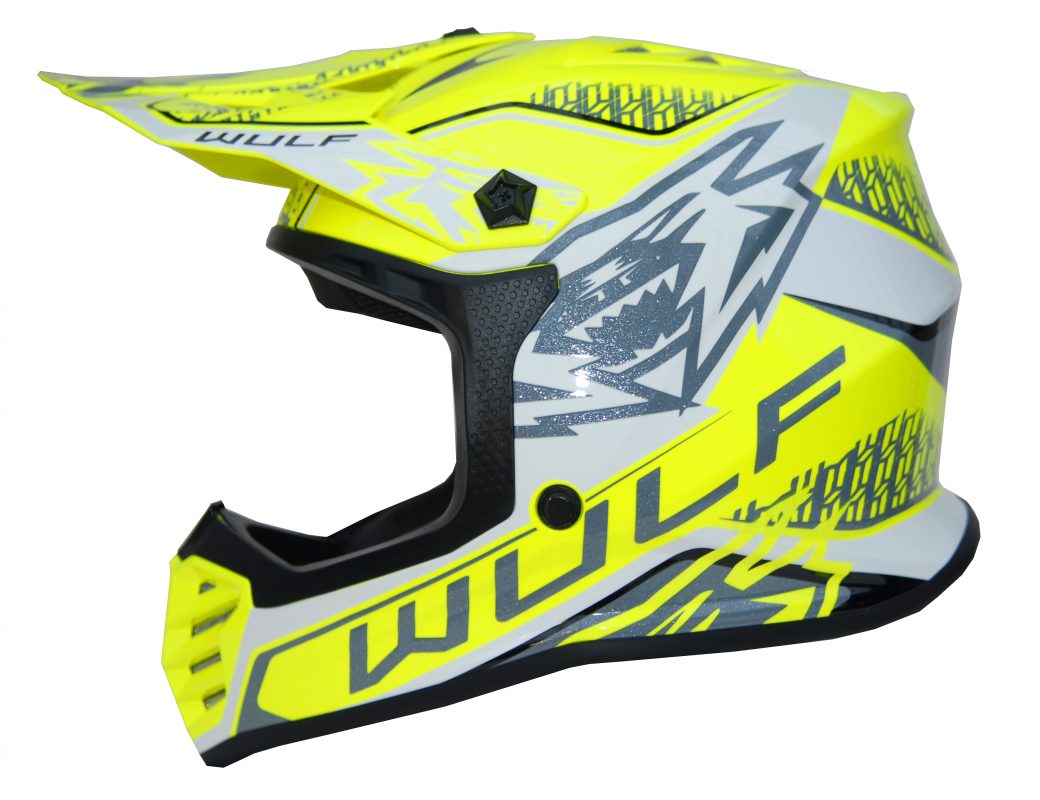 WULFSPORT YOUTH AIR-X HELMET (FLUO YELLOW)