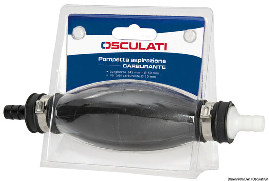 Fuel primer bulb