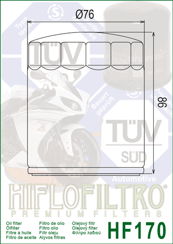 Hiflo HF170C Oil Filter