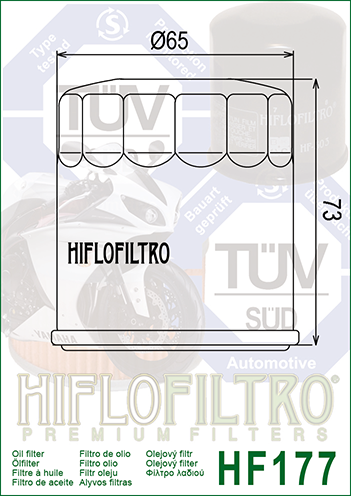 Hiflo HF177 Oil Filter