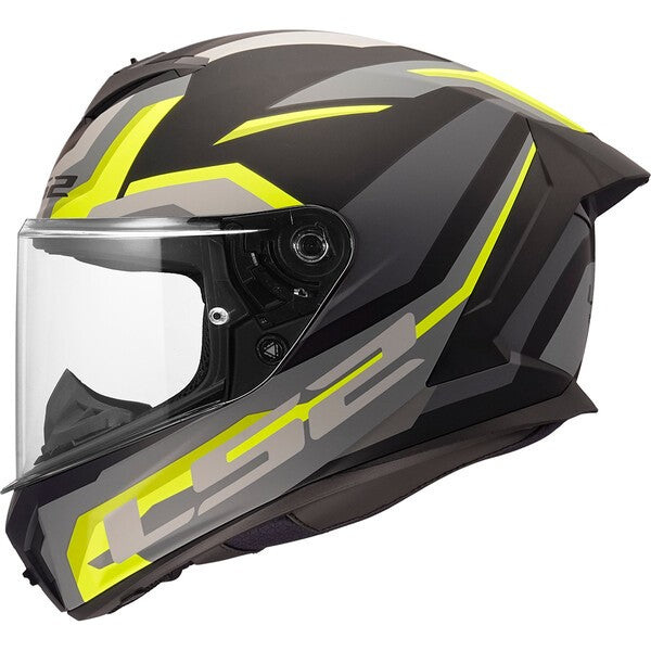 LS2 FF820 Rapid III (Hyper Matt Black  H-V Yellow)