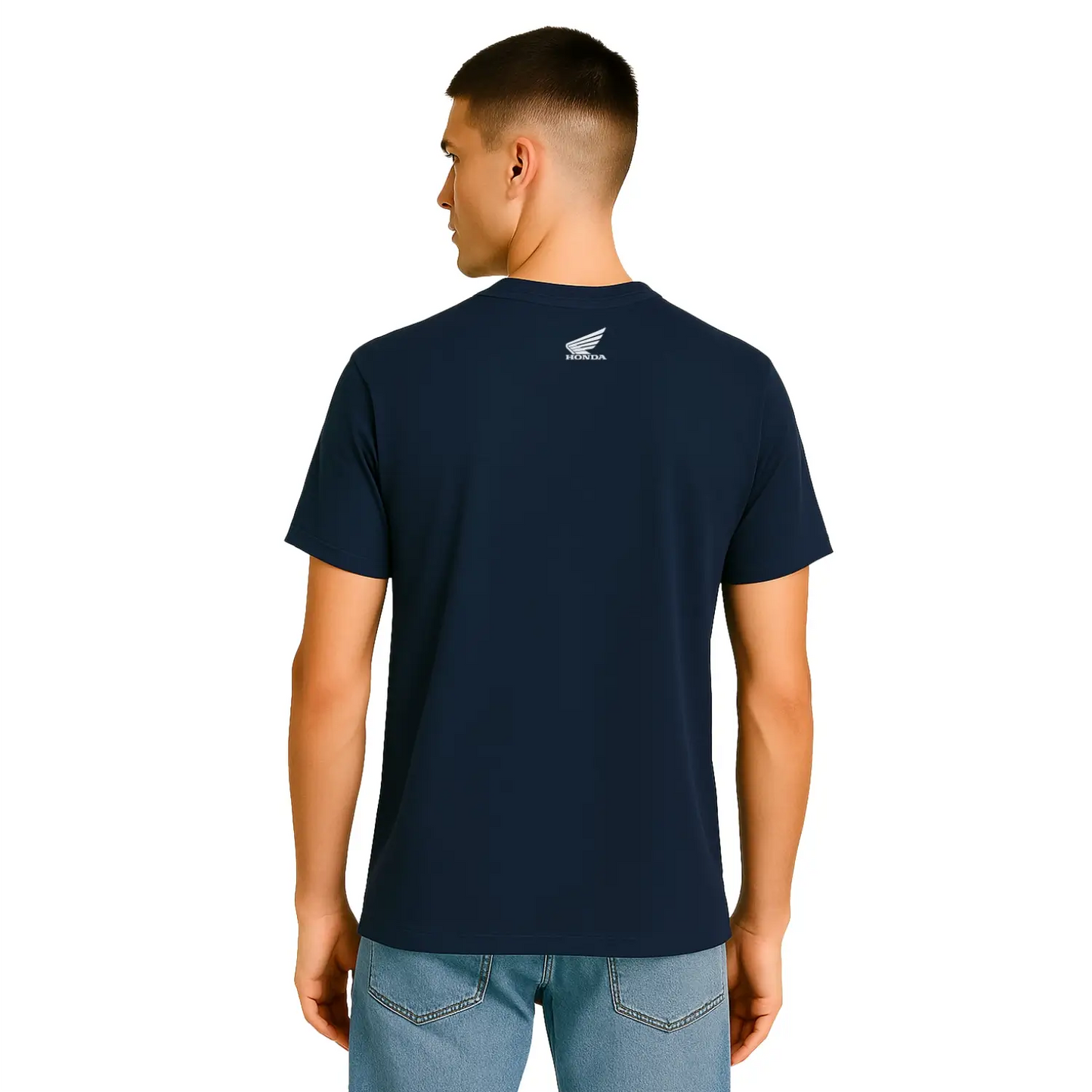HONDA FUEL TANK T-SHIRT NAVY BLUE