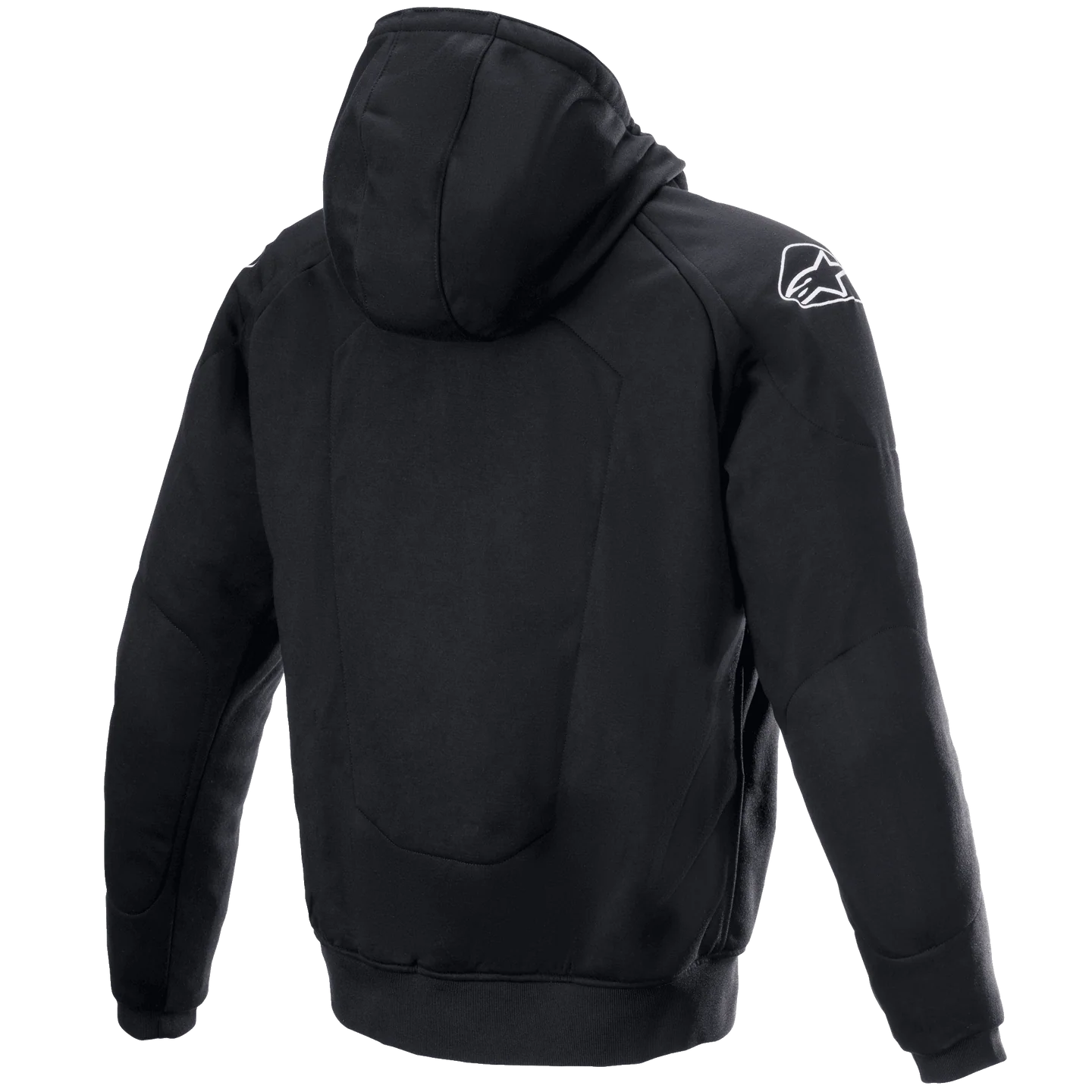 Alpinestars Chrome Ignition Hoodie Black and Fluo Orange