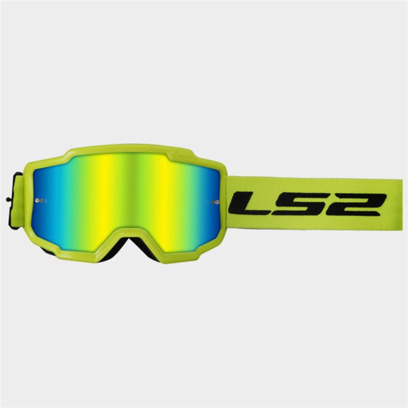 LS2 CHARGER GOGGLES - YELLOW