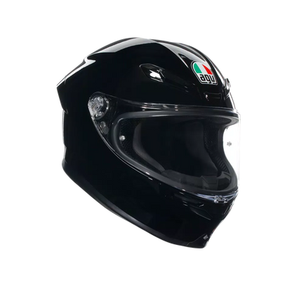 AGV K6-S Solid Gloss Black