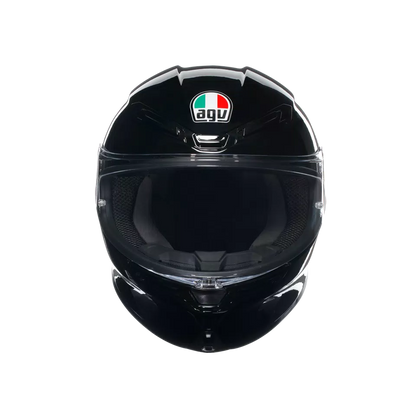 AGV K6-S Solid Gloss Black