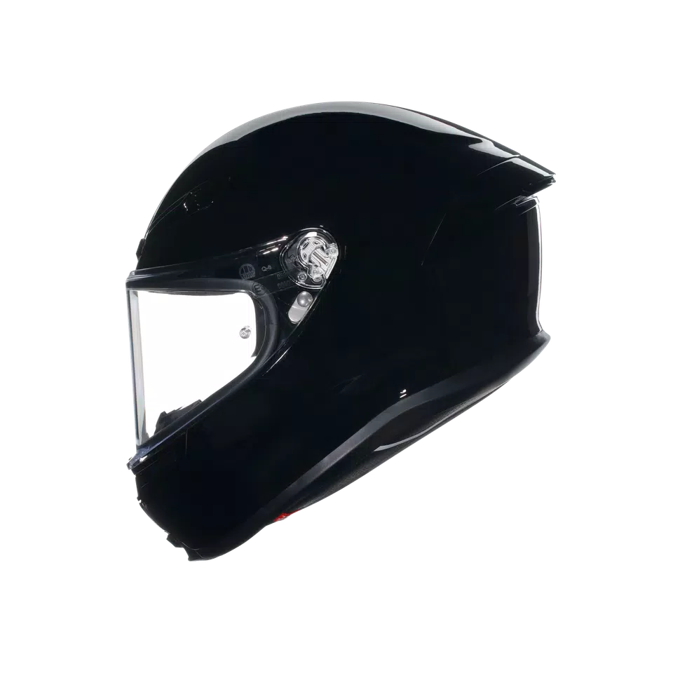 AGV K6-S Solid Gloss Black