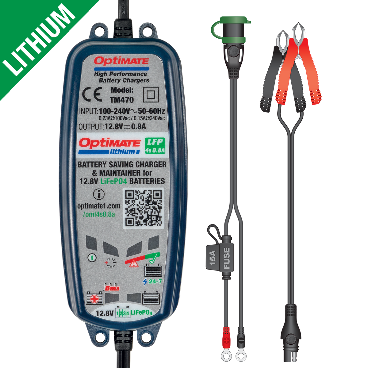 Optimate Lithium 8 step