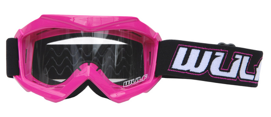 Wulfsport Youth Tech Goggle Pink