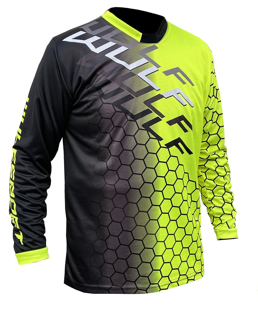 WULFSPORT CONNECT RACE SHIRT FLUO YELLOW