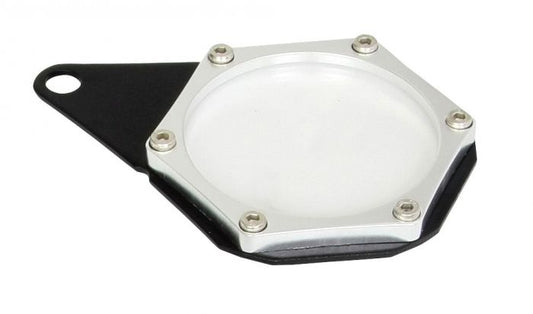 Bike It Anodised Hexagon Chrome Tax Disc Holder