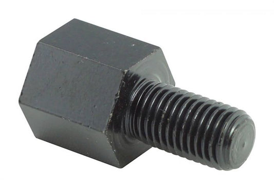 Bike It Black Mirror Adaptor 8mm Thread to 10mm Fitment