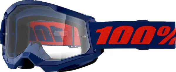 100% Strata 2 Goggle Navy