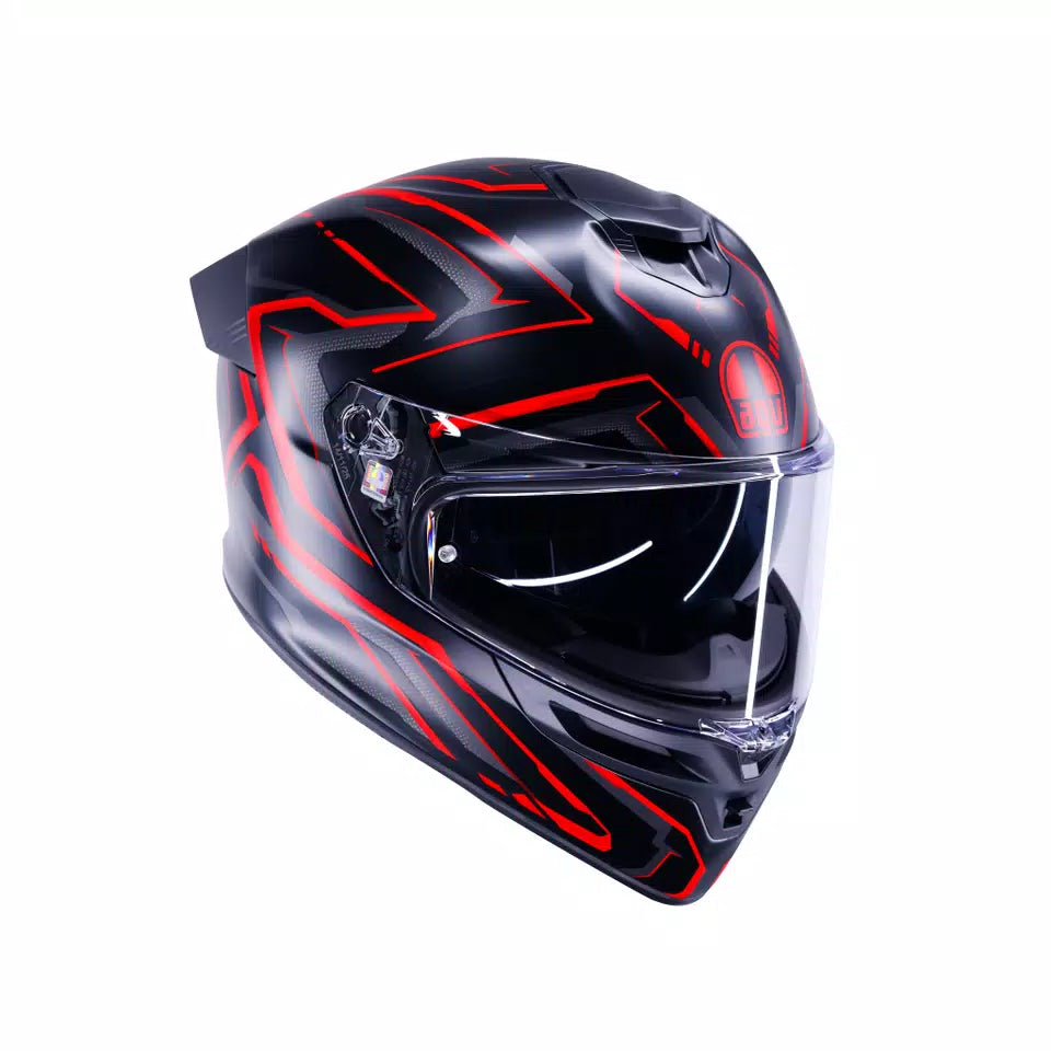 AGV K5 Astralix Matt Black/Red
