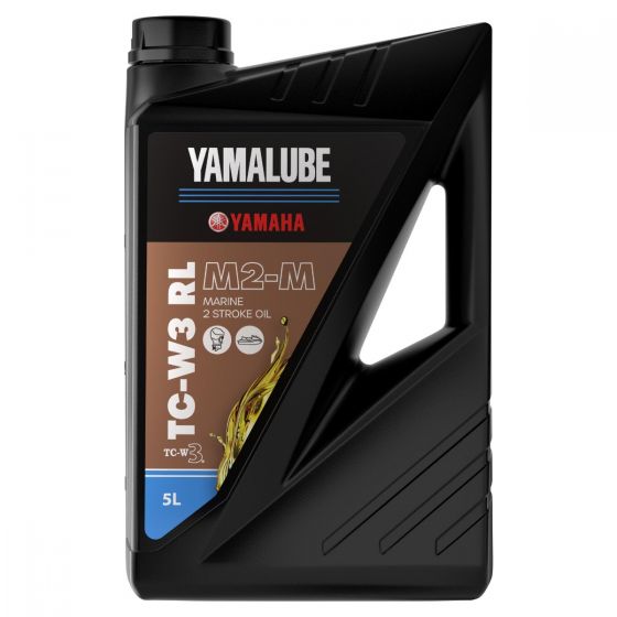 YAMALUBE 2M TC-W3 RL SUPER ENGINE OIL (2-STROKE) (5L)