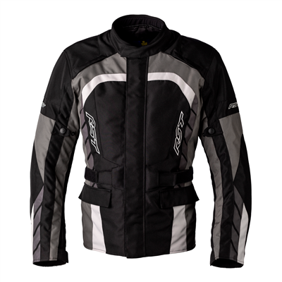 RST ALPHA 5 CE MENS TEXTILE JACKET (BLACK/GREY)