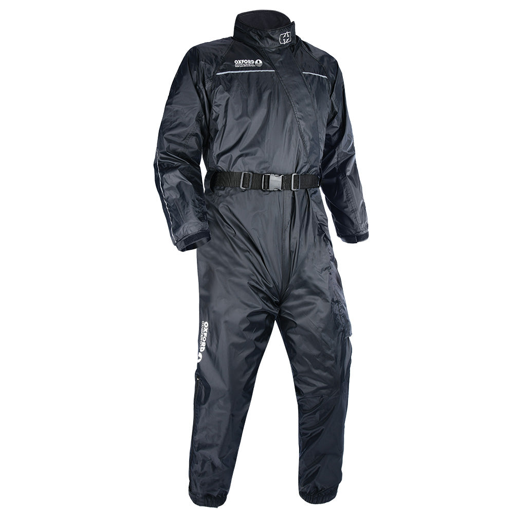 OXFORD RAINSEAL OVER SUIT (BLACK)
